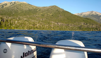 Paseo en barco por el Nahuel Huapi